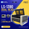 Zaiku LS-1390 with Dual Head 100 Watt RECI Laser CO2 Ruida Controller